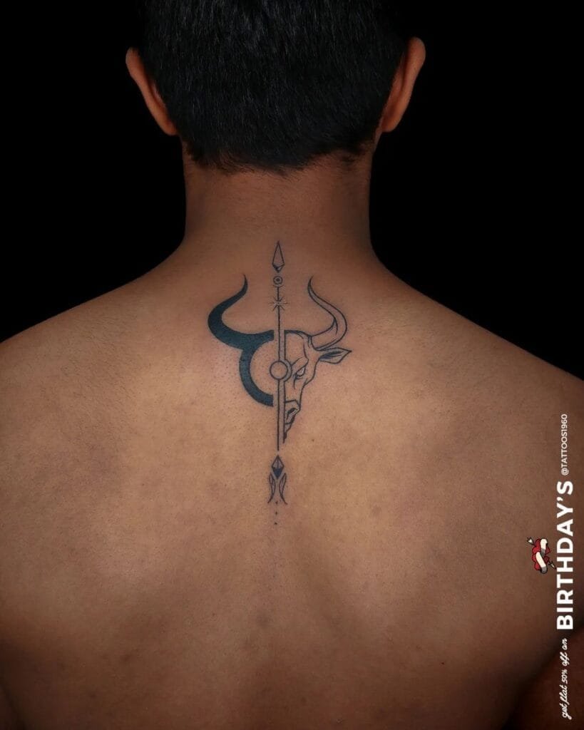 bull back of the neck